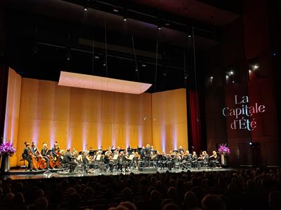 'La Capitale d'Été' — a summer concert filling the Festspielhaus stage