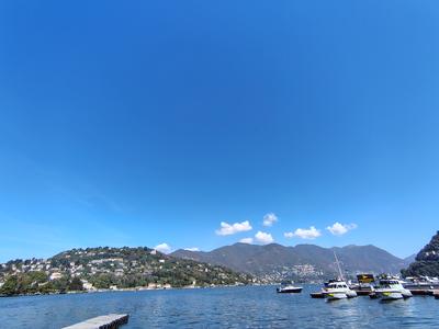 Nothing but lake and sky, looking up the western arm