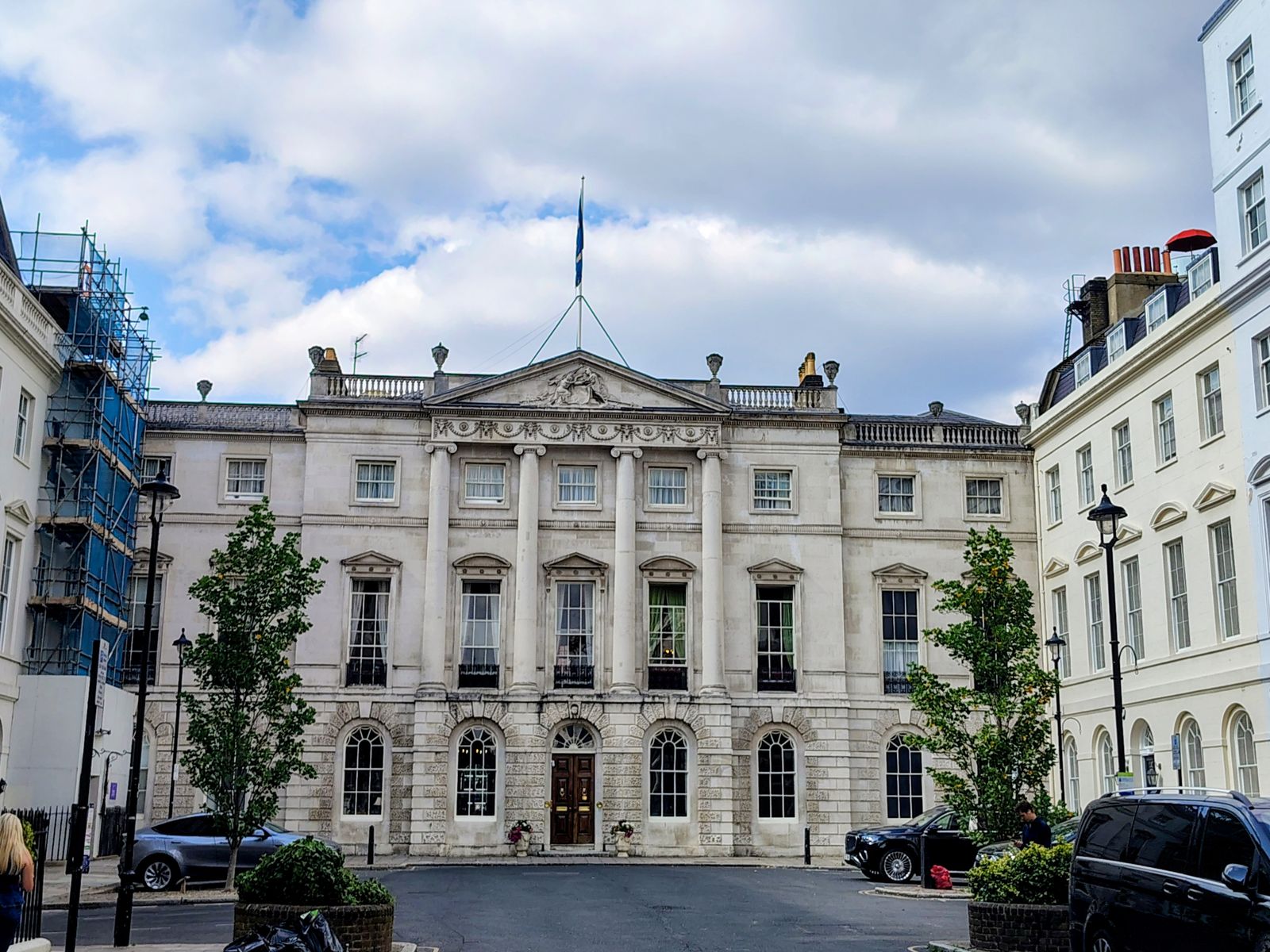 Hertford House on Manchester Square, home of the Wallace Collection