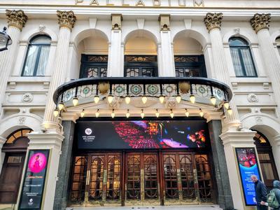The London Palladium on Argyll Street