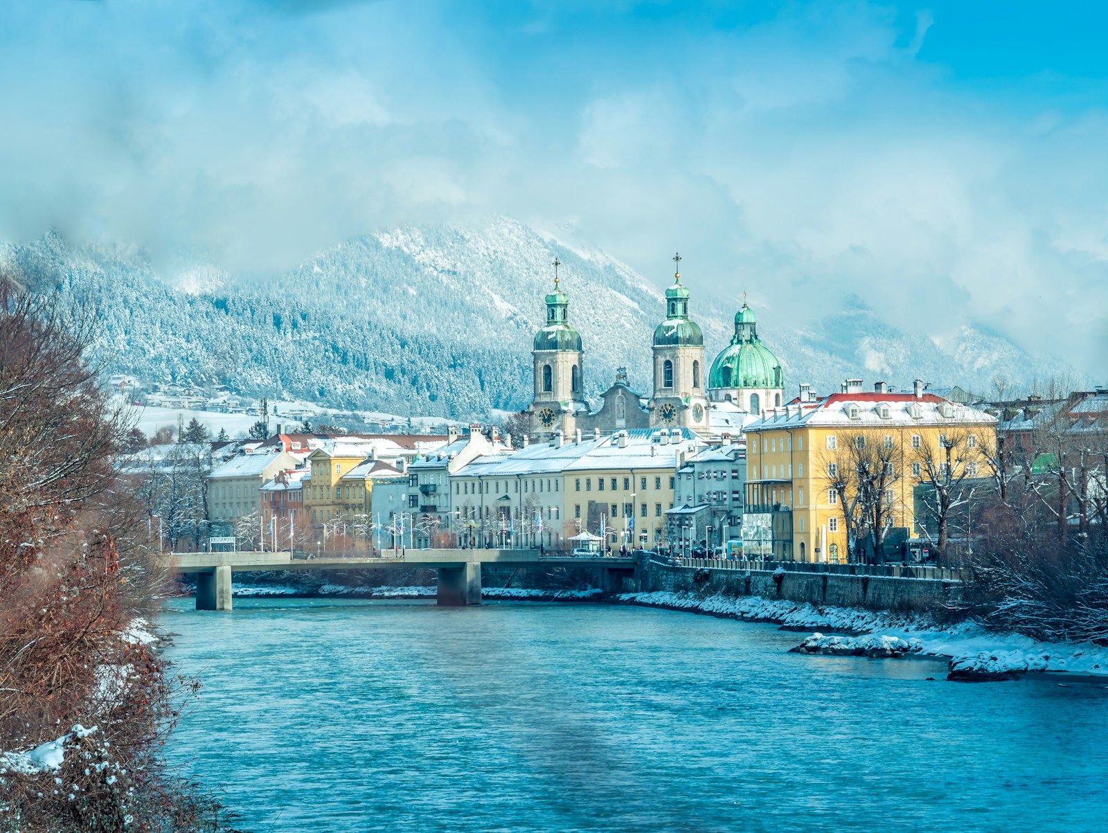 The old town under the Nordkette — Innsbruck