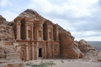 Petra in full daylight — Jordan