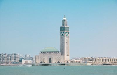 The white city in the afternoon — Casablanca